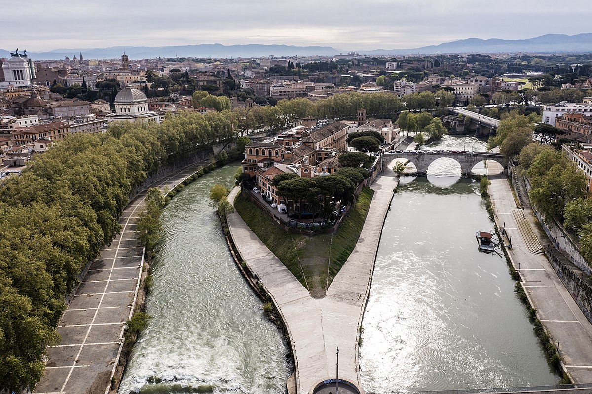 Aspettando il Tramonto dall'Isola Tiberina