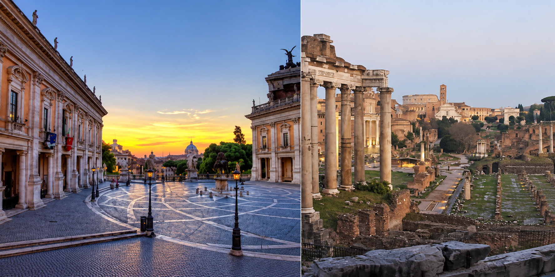 Nel cuore della Roma antica